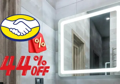¿Quieres renovar tu baño? Aprovecha este espejo con luz LED que tiene descuento en Mercado Libre