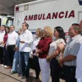 Refuerzan área de salud en Navojoa con entrega de nueva ambulancia