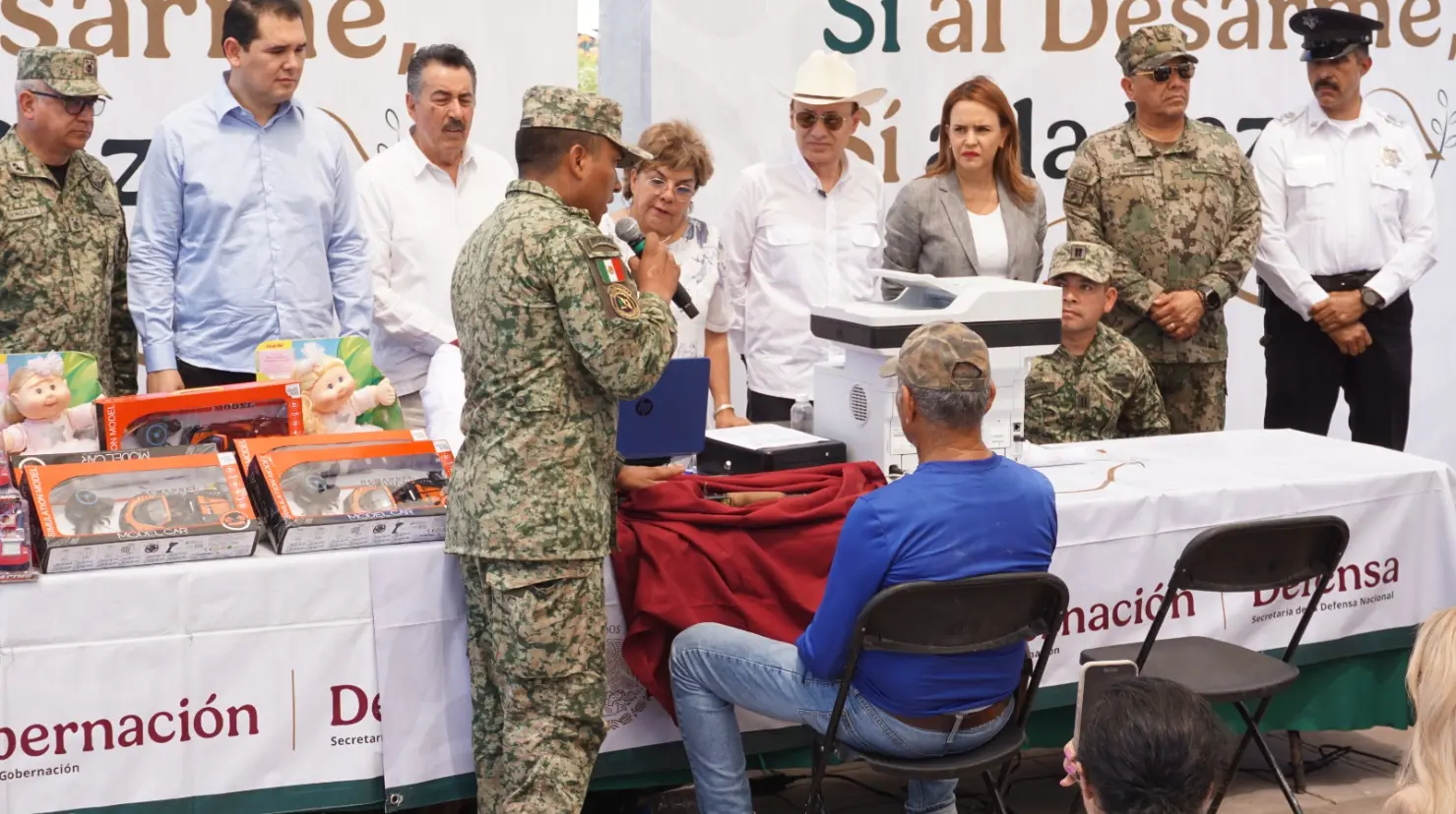 Extenderán programa de desarme en Cajeme