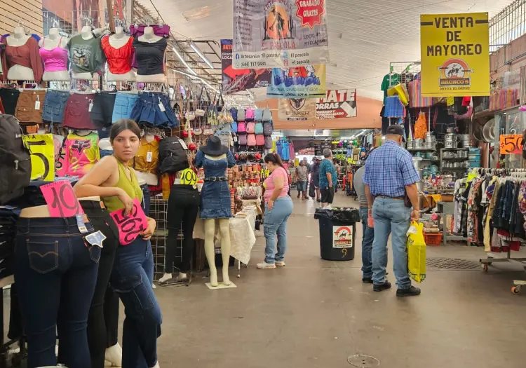 Regulares, ventas de fin de semana en el Mercajeme