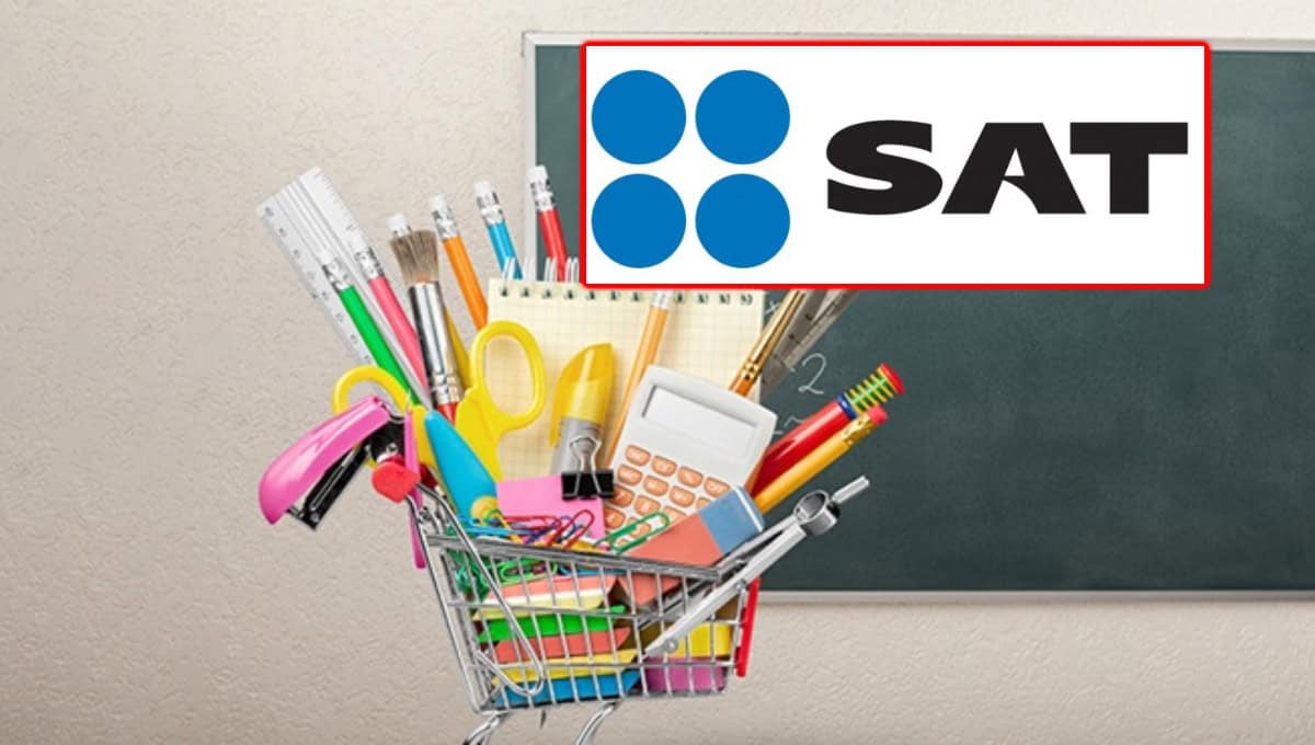 SAT: ¿se pueden facturar útiles escolares por el regreso a clases? aquí te contamos