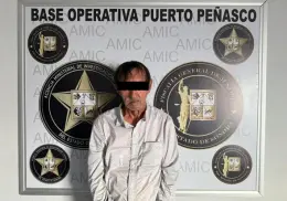 Capturan en Puerto Peñasco a estadounidense que violó libertad condicional