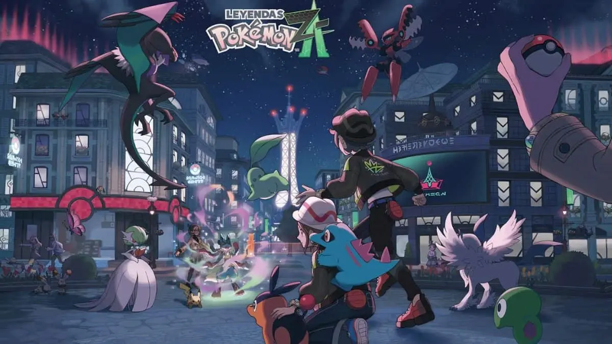 Pokémon Leyendas Z-A revela nuevas imágenes inéditas