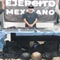 Decomisan droga y armamento durante cateo en la colonia Cortinas de Ciudad Obregón; hay un detenido