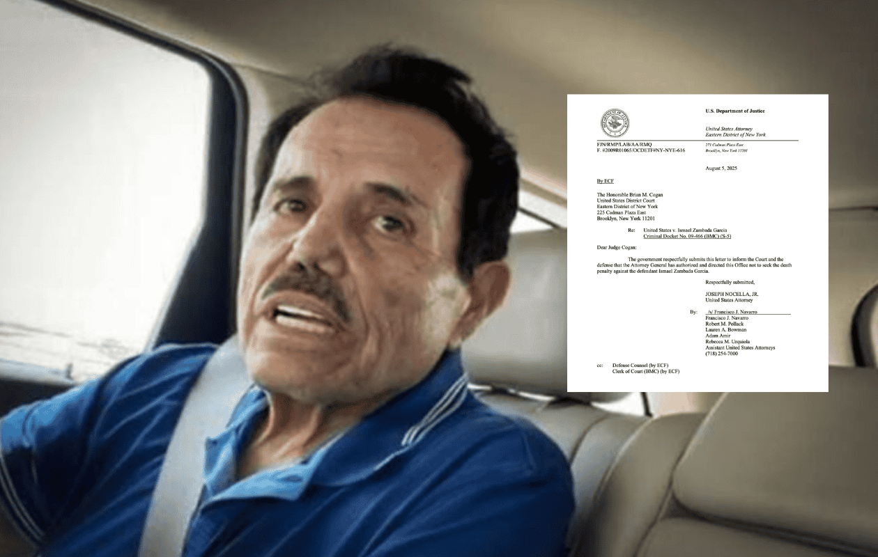 EU descarta pena de muerte para El Mayo Zambada; buscan que se declare culpable