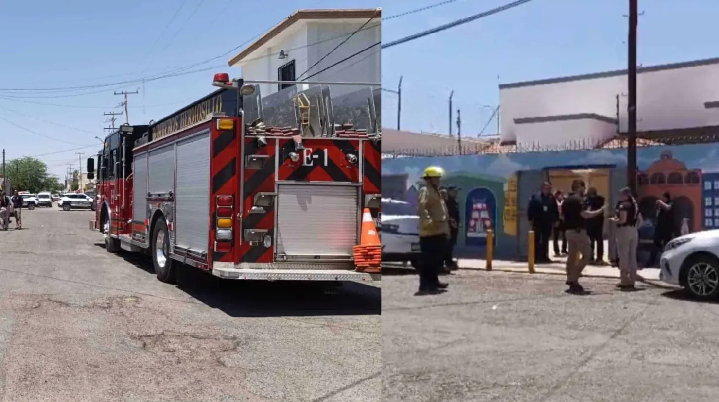 Explosión de transformador obliga a evacuar guardería en el Centro de Hermosillo; no hubo personas lesionadas