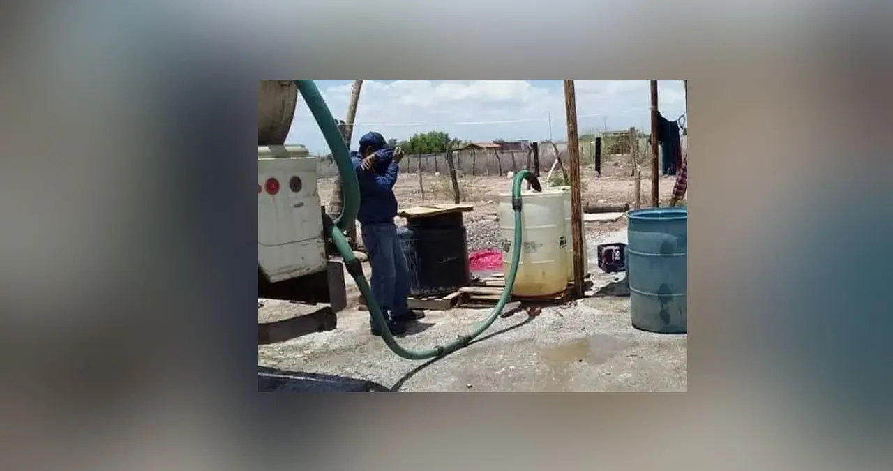 Ola de calor agrava desabasto de agua en Huatabampo