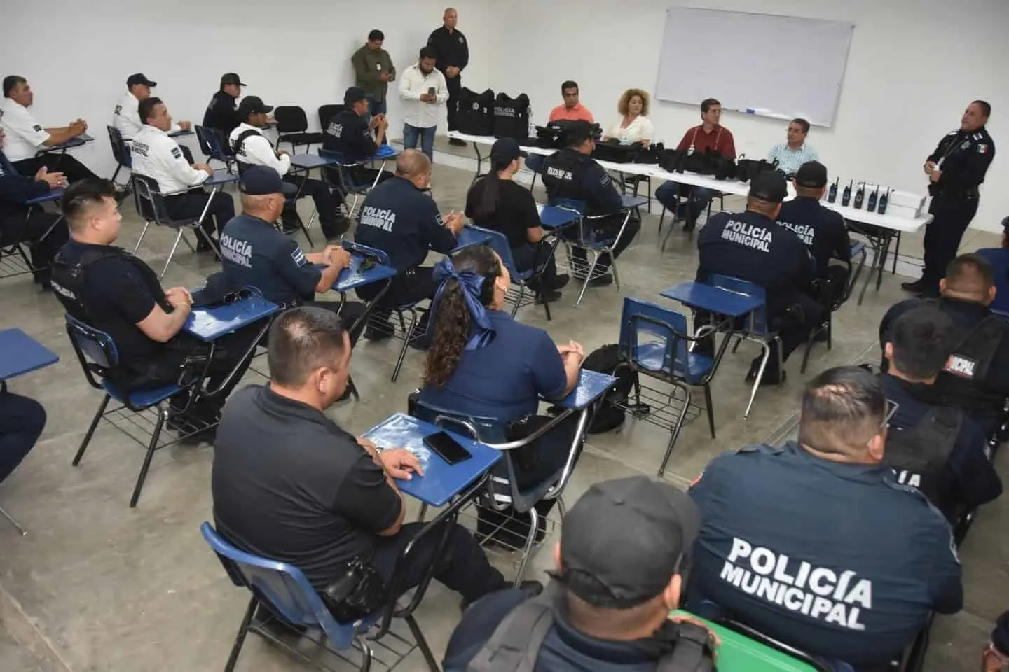 Invita alcalde Jorge Elías Retes a incorporarse a la Policía de Navojoa