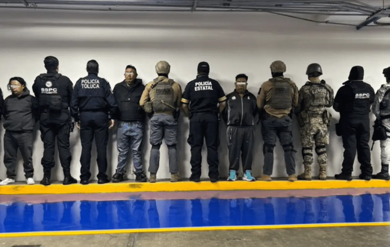 En el operativo se logró el rescate de dos personas secuestradas.