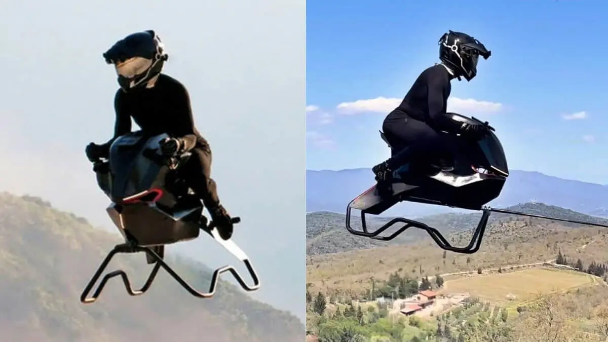 Comienzan la producción de la primera moto voladora, estos son todos los detalles