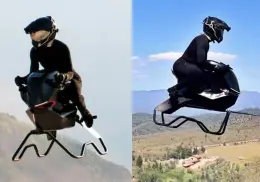 Comienzan la producción de la primera moto voladora, estos son todos los detalles