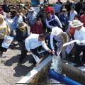 Conectan pozo las Animas en Navojoa; beneficiará con agua potable a 17 mil habitantes del Oriente