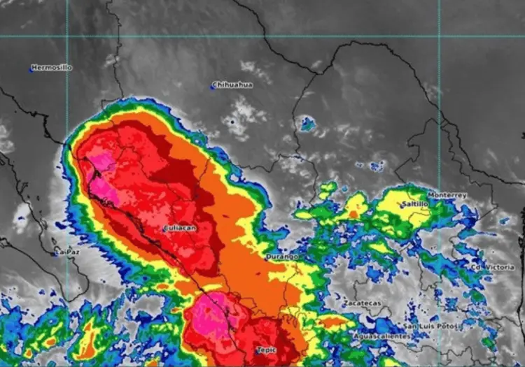 Alerta por fuertes tormentas eléctricas y lluvias en el sur de Sonora: Protección Civil advierte riesgo