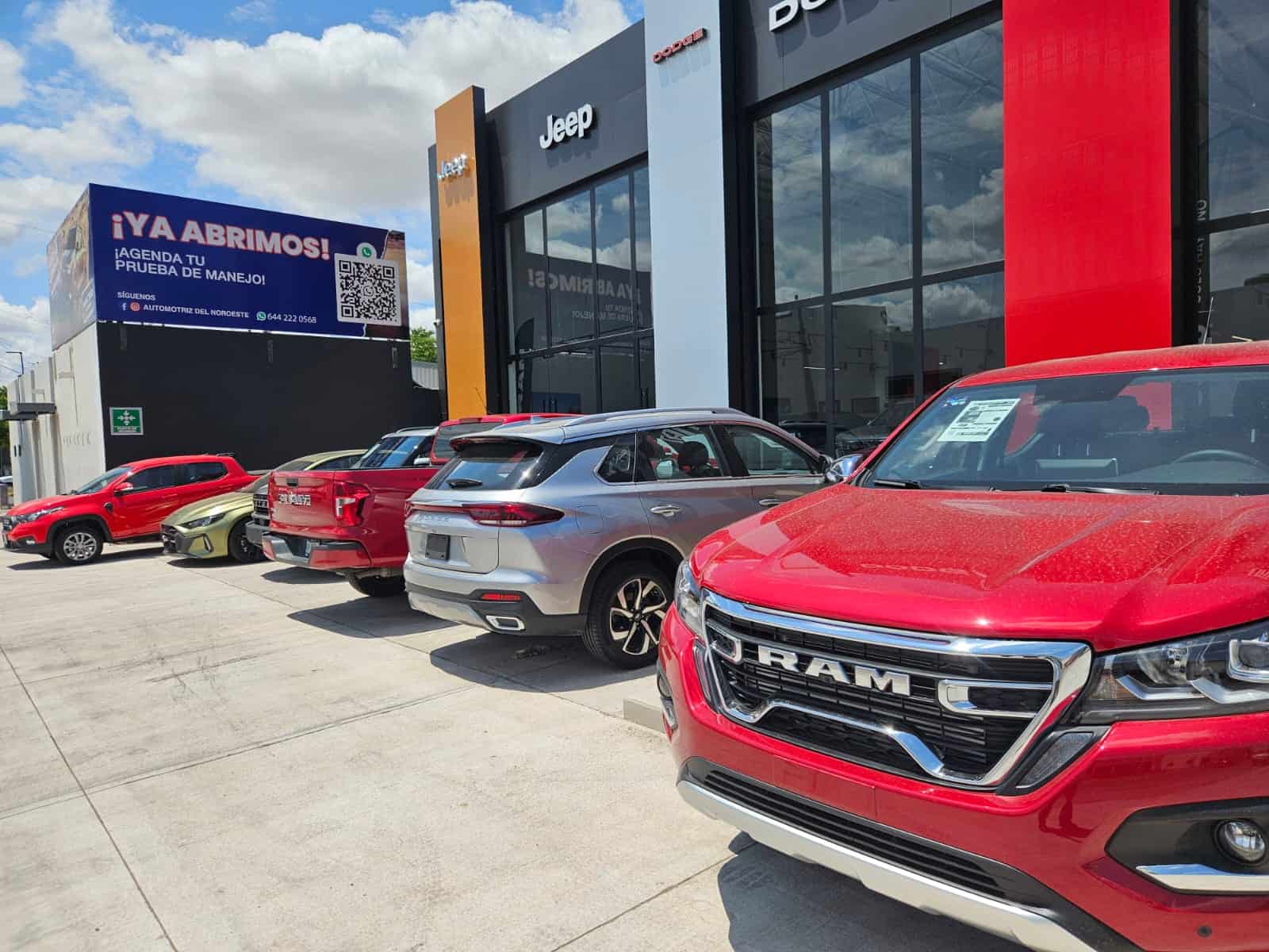 Leve repunte en venta de carros nuevos en Cajeme