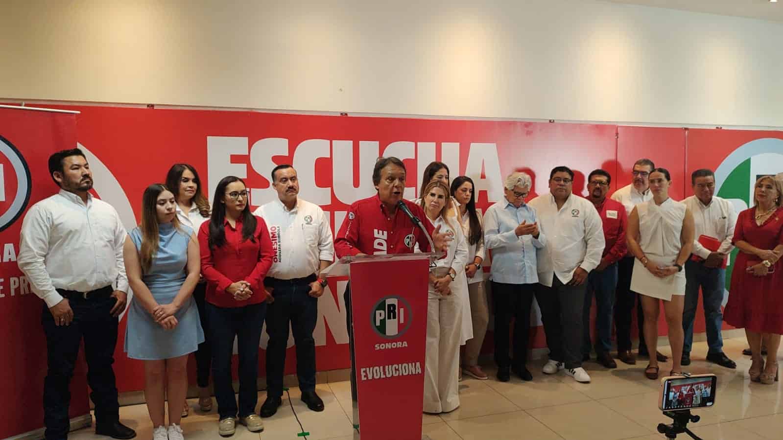 PRI Sonora trabajará cercano a la gente: Meade Ocaranza