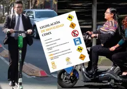 CDMX exigirá licencia y documentos a usuarios de scooters, bicis eléctricas y bicimotos