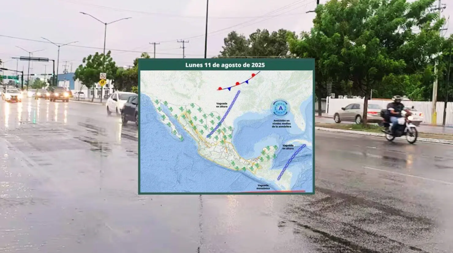 Clima en Hermosillo hoy 11 de agosto; se prevé lluvia para la tarde de este lunes