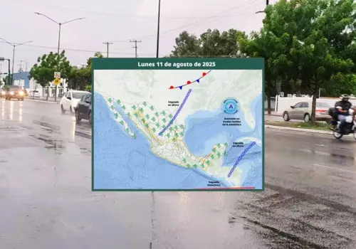 Clima en Hermosillo hoy 11 de agosto; se prevé lluvia para la tarde de este lunes
