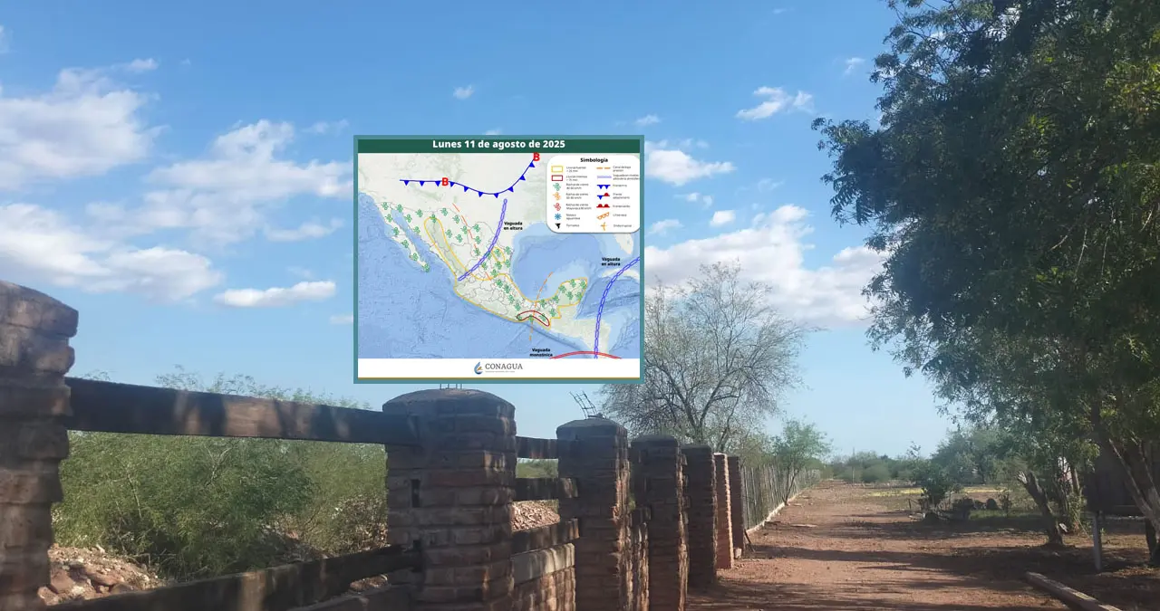 Clima en Sonora hoy, 11 de agosto: Conoce el pronóstico de lluvia para Obregón, Hermosillo, Navojoa y otras ciudades