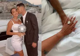 ¿Cuánto cuesta el lujoso anillo de compromiso que Cristiano Ronaldo dio a Georgina Rodríguez?