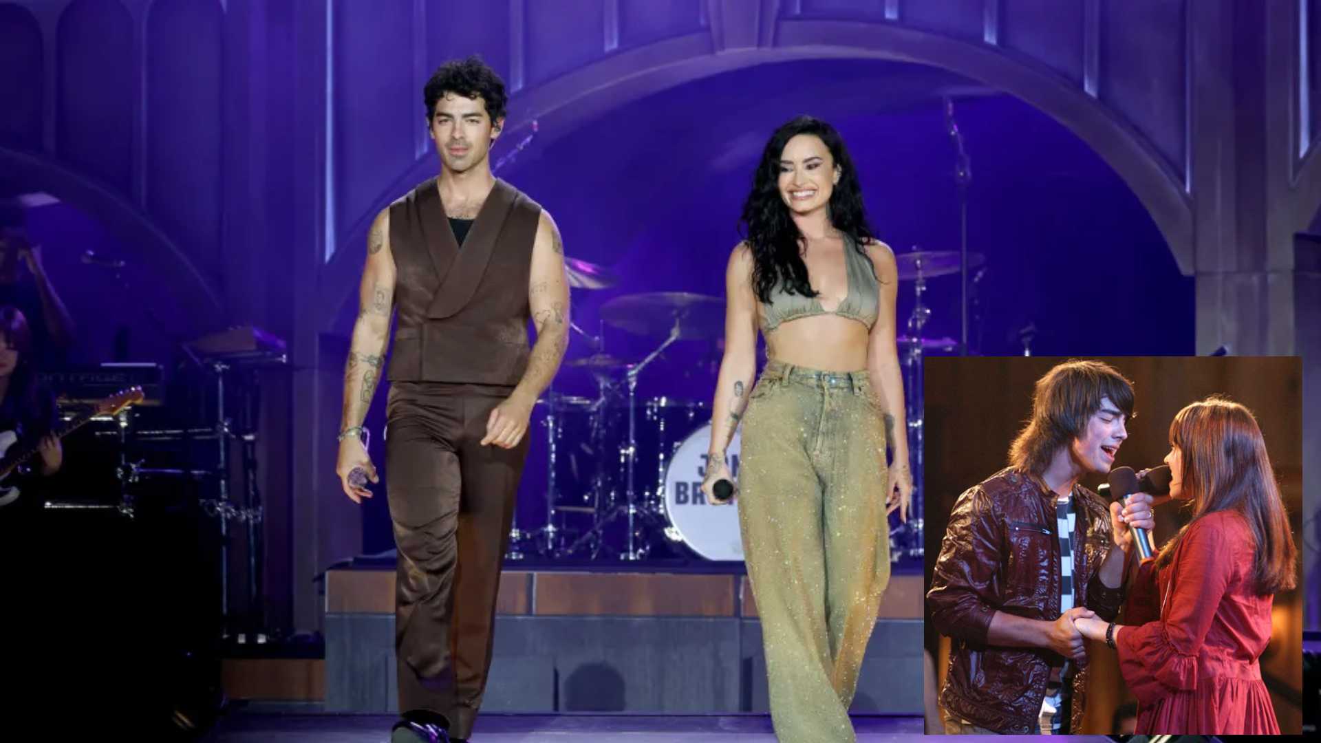 Demi Lovato y Joe Jonas reavivan la magia de Camp Rock en un histórico reencuentro en el MetLife Stadium