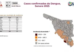 Concentran Guaymas y SIRM los casos de dengue en Sonora