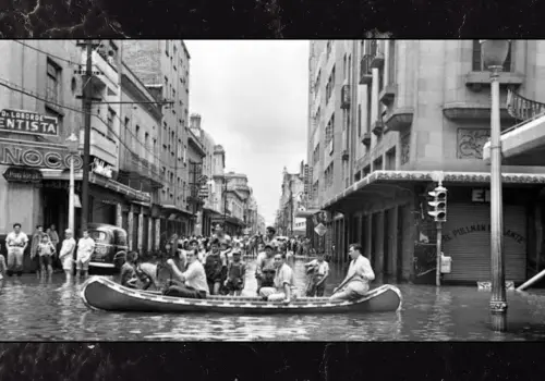 La terrible inundación que sufrió la CDMX en el Siglo XX fue en 1951 | FOTOS