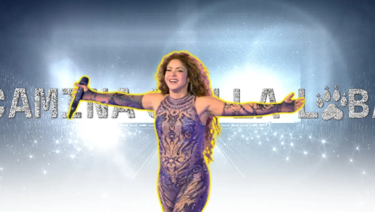 Así puedes caminar junto a Shakira en el concierto de Hermosillo. Foto: Original