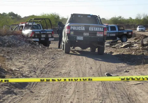 Hallan a hombre asesinado en Los Amaneceres, al noreste de Ciudad Obregón