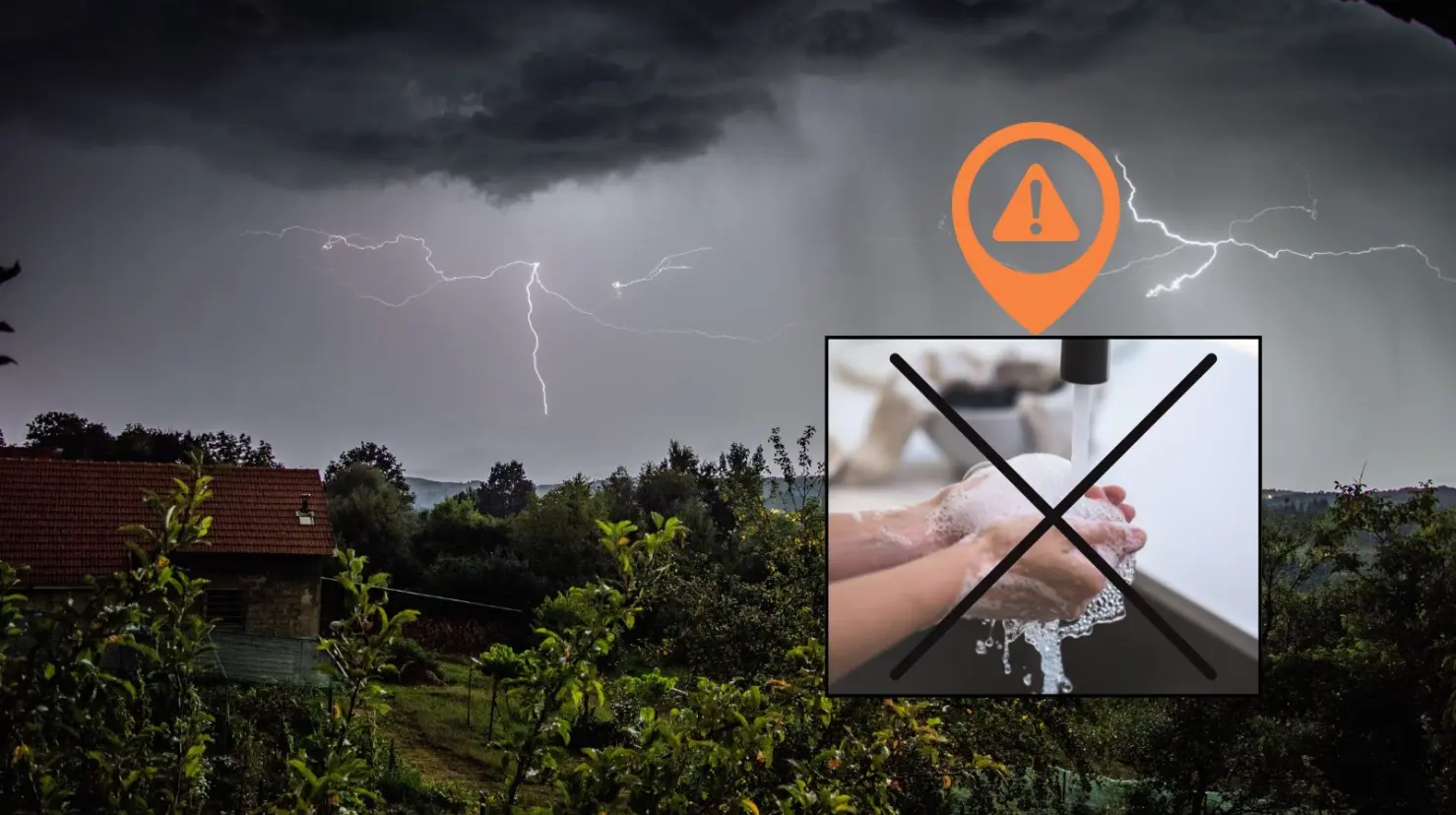 ¿Por qué no debes lavar los trastes durante una tormenta eléctrica? Esto recomienda Protección Civil
