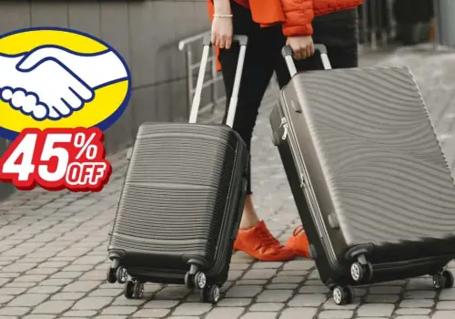 Mercado Libre: organiza tu próximo viaje con este set de 3 maletas que tiene 45% de descuento
