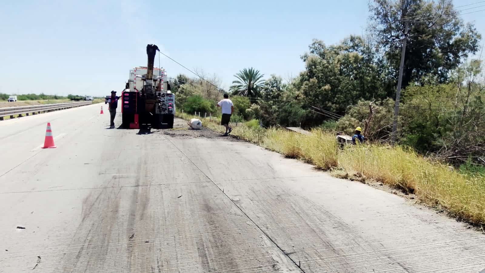 Choque en carretera Obregón – Guaymas deja un lesionado