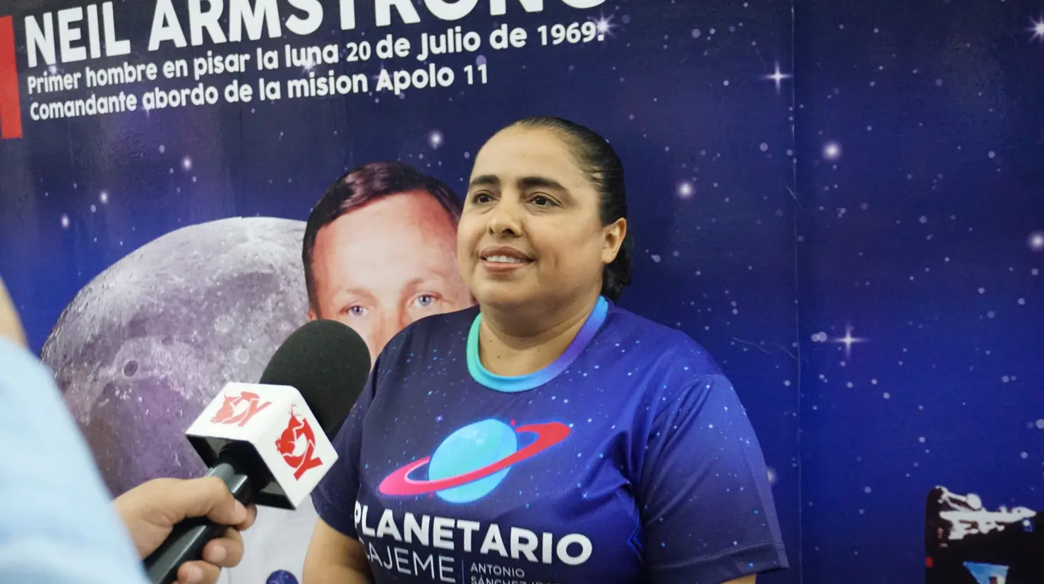 Andrea Gutiérrez, directora del Planetario
