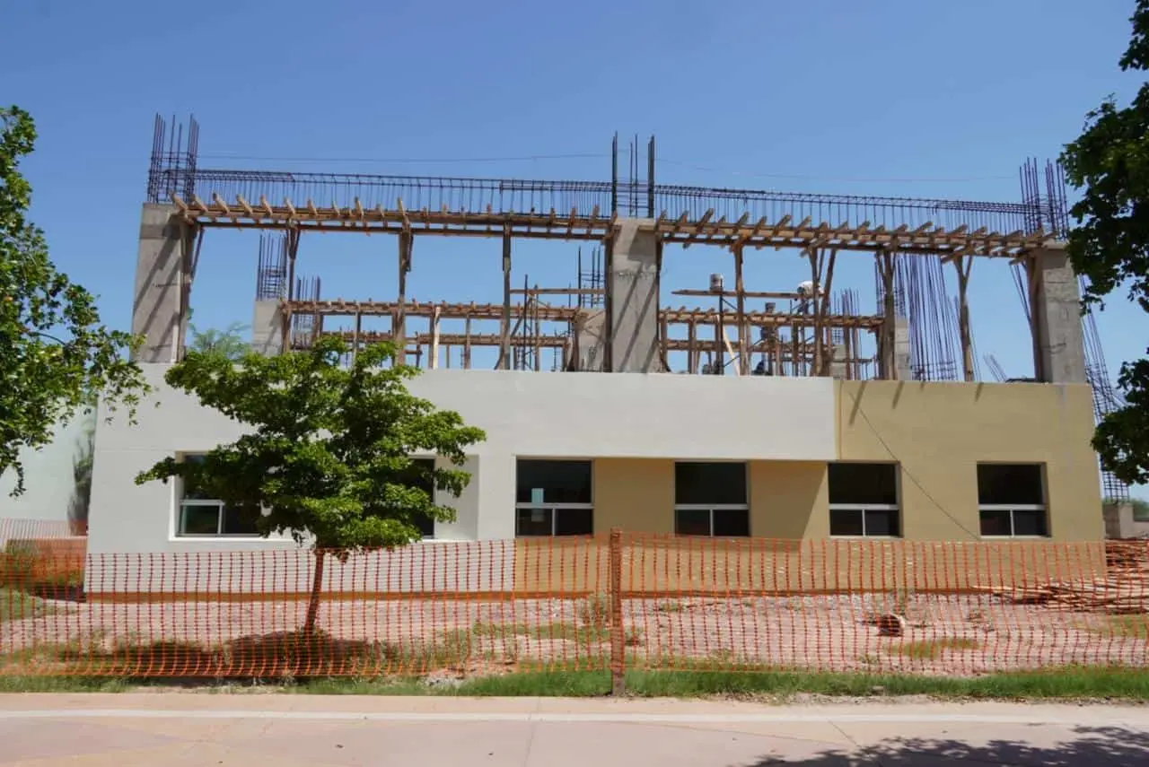 La segunda etapa de la construcción del edificio de la Unison en Cajeme se lleva a cabo de forman normal y se programó su entrega para diciembre