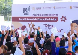 Becas Rita Cetina beneficiará a casi 75 mil estudiantes de Sonora