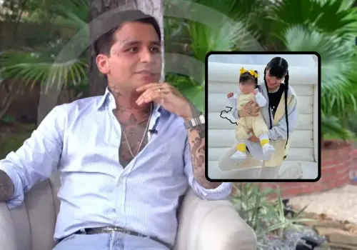 Christian Nodal revela la razón por la que no visita mucho a su hija Inti