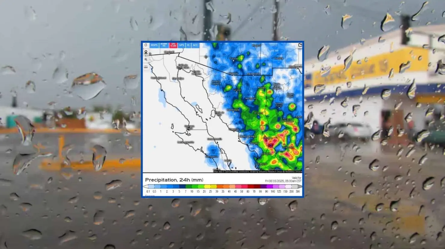 Clima en Hermosillo hoy 15 de agosto; se pronostica un viernes lluvioso