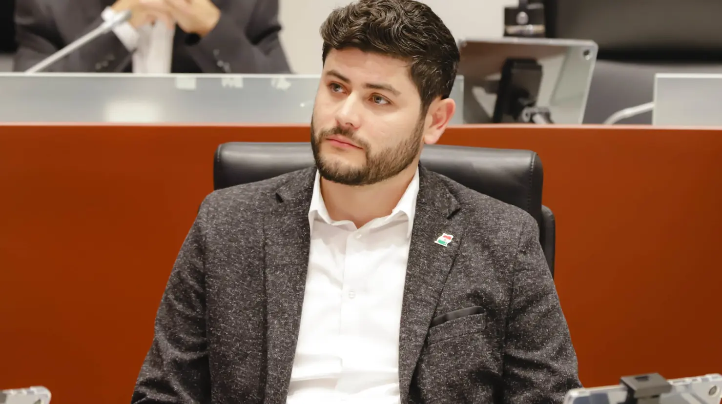 Diputado de la bancada del PAN, Juan Pablo Arenivar Martínez.