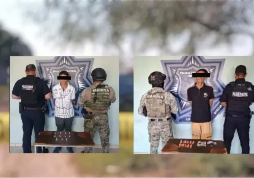Dos detenidos con droga durante operativos en Ciudad Obregón