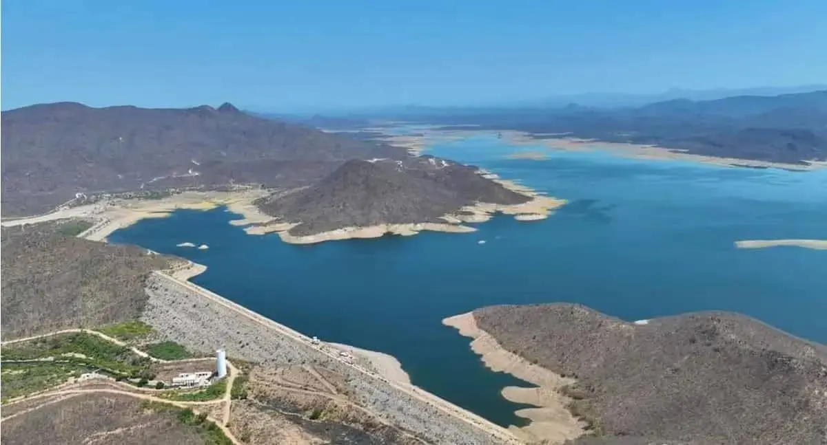 Ha mejorada el almacenamiento de la presa del Mocuzari gracias a las recientes lluvias.