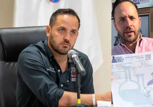 VIDEO | Alcalde de Piedras Negras se somete a prueba antidoping tras una polémica con reportera