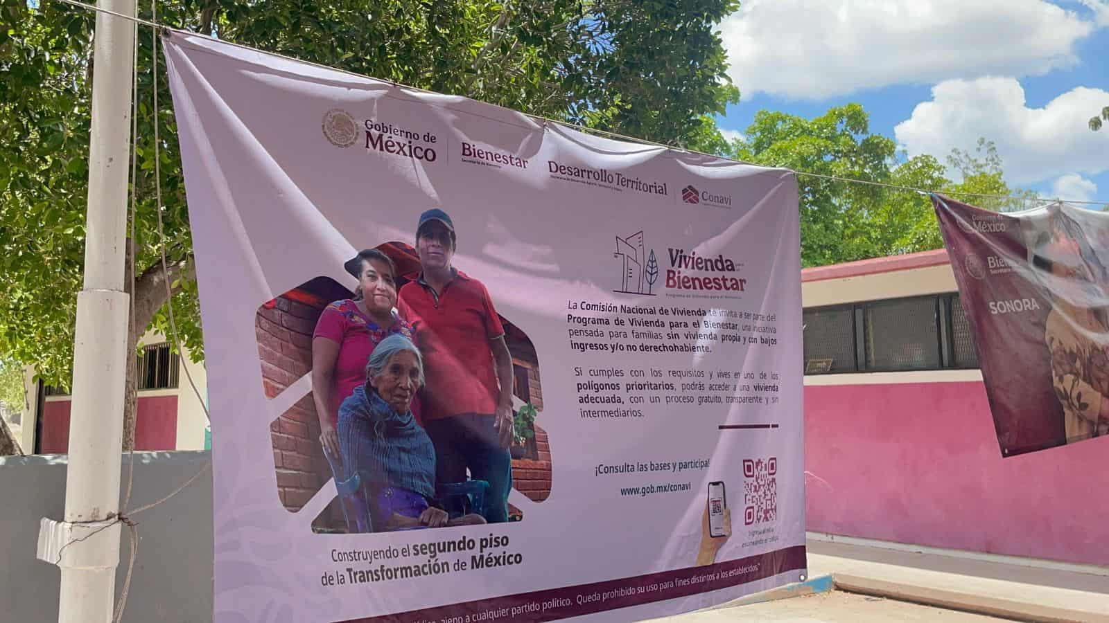 Registran en Cajeme interesados en programa Vivienda Bienestar
