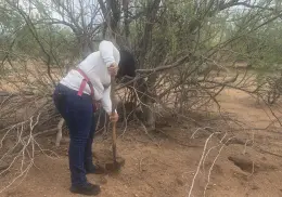 Buscadoras por la Paz reciben llamado del poblado de Esqueda
