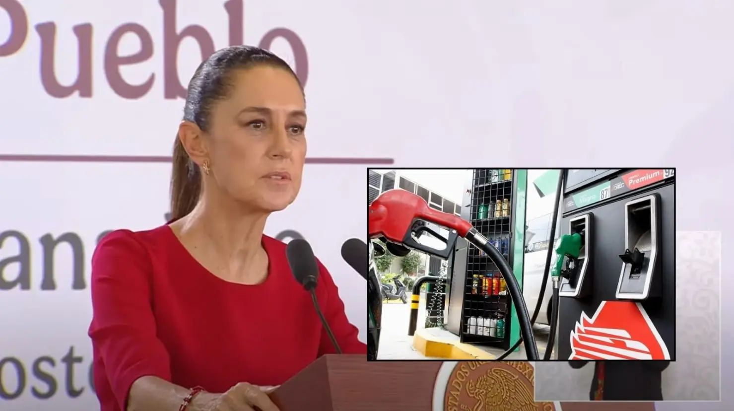 "No hay desabasto de combustible, hay combustible; es más bien un tema de transporte que ya se está resolviendo", aseguró Sheinbaum