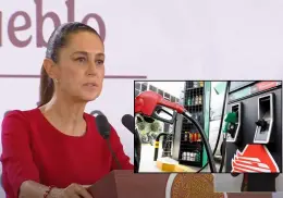 Claudia Sheinbaum niega desabasto de gasolina; Pemex promete normalizar suministro
