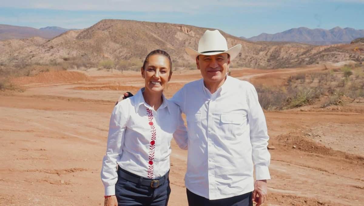 Claudia Sheinbaum y Alfonso Durazo analizan acciones para apoyar a ganaderos de Sonora