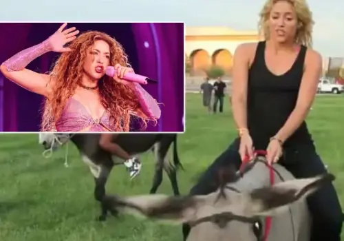 Conoce la vez que Shakira paseó en un burro en Hermosillo
