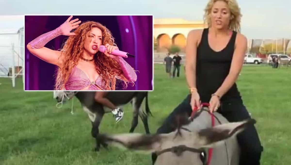 Conoce la vez que Shakira paseó en un burro en Hermosillo