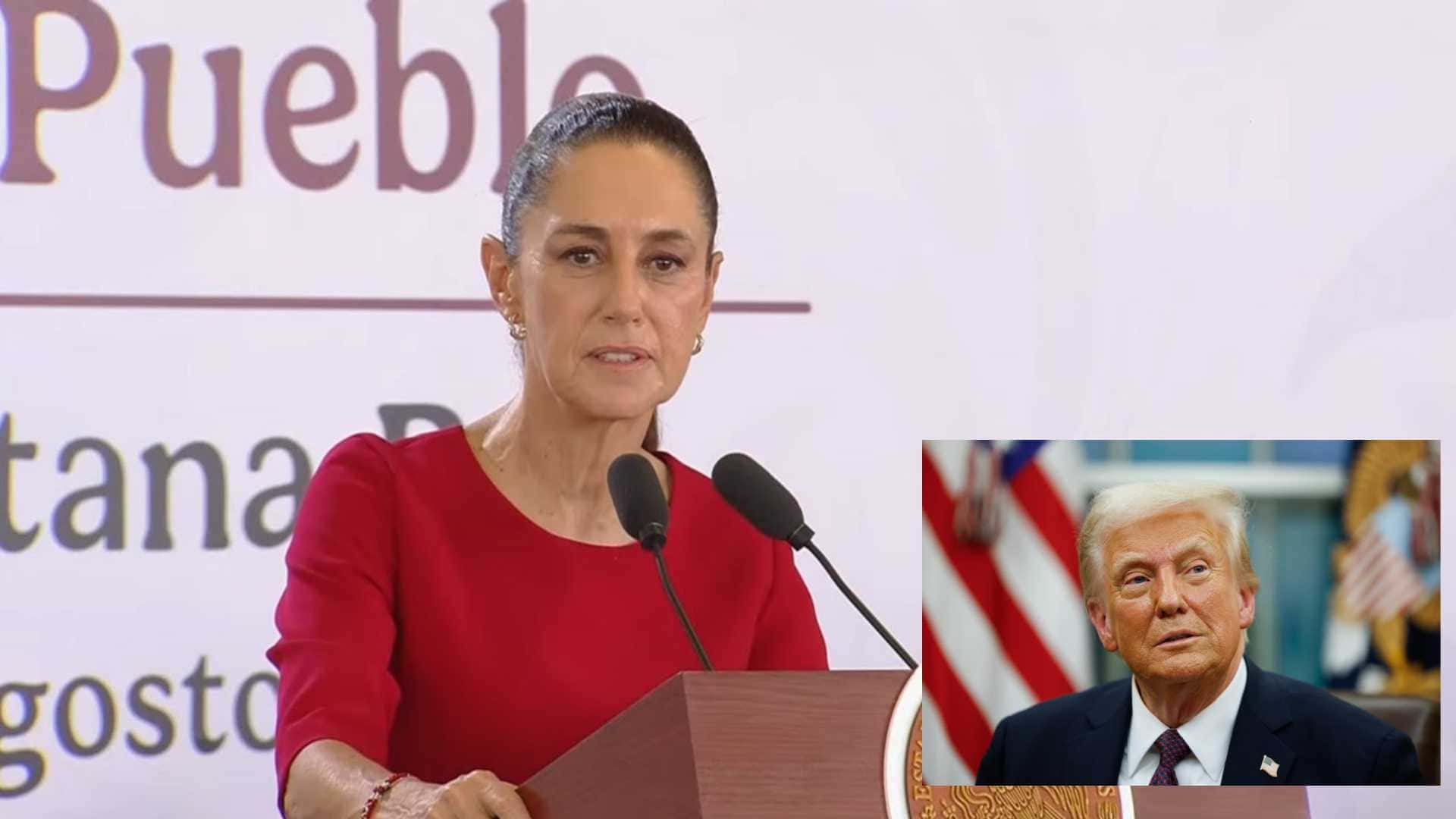 Sheinbaum le responde a Donald Trump: En México solo manda el pueblo