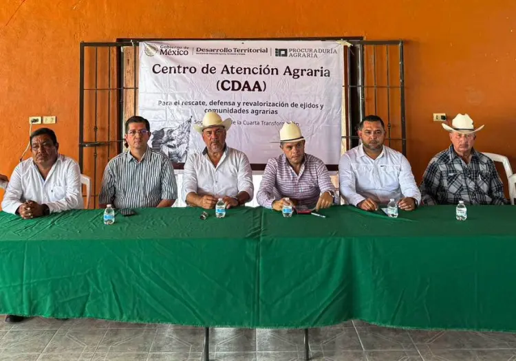 Impulsarán desarrollo ejidal en el sur de Sonora